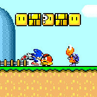 Sonic In Mario World 2